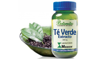 Té Verde Extracto x 60 cápsulas de 250 mg